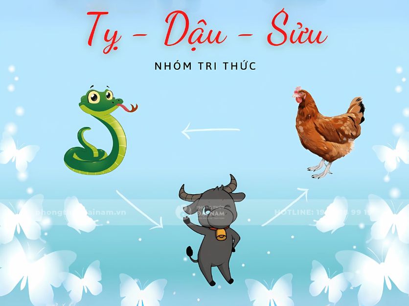 Tam hợp Tỵ - Dậu - Sửu